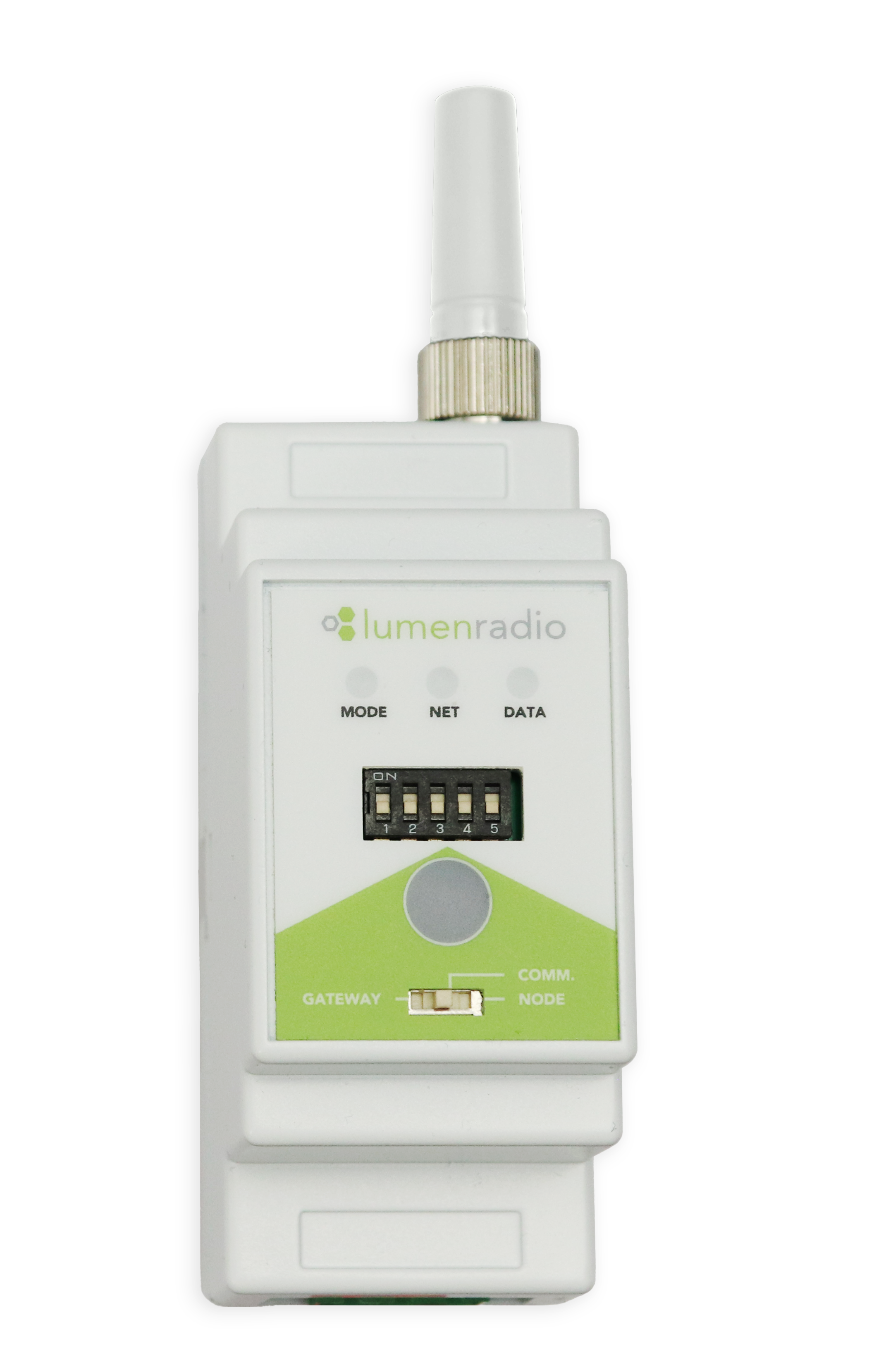 W-Modbus DIN rail | Modbus RTU: Connects 1 client (master) or 1 server. DIN rail mounted